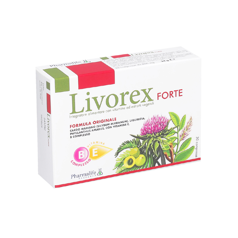 Livorex Forte 30 tableta za detoksikaciju i obnovu jetre