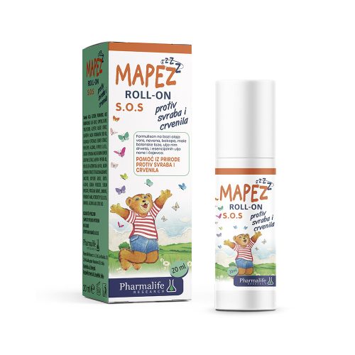 Mapez roll-on S.O.S. - Smanjuje svrab i crvenilo nakon ujeda insekata